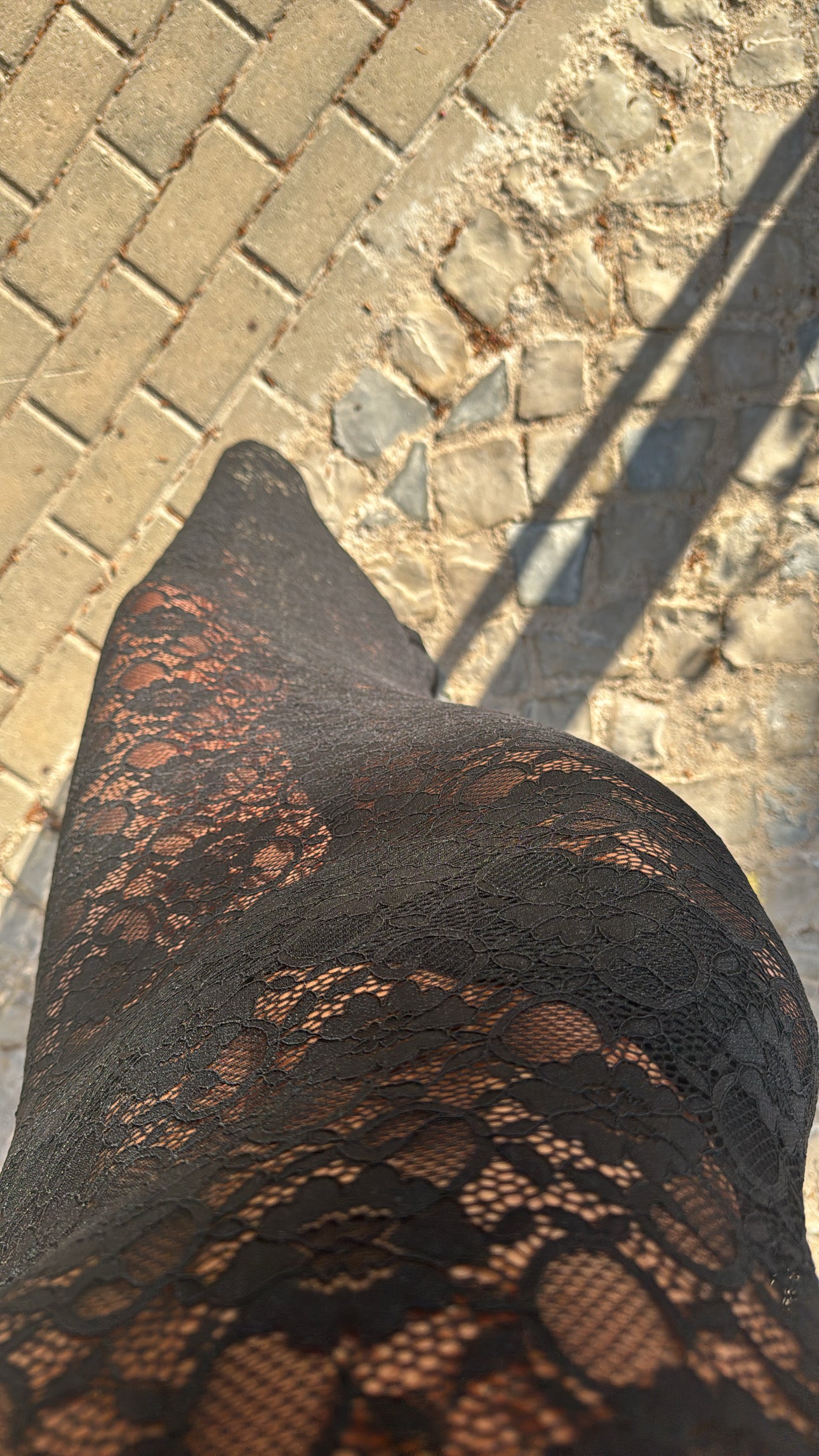 Sorrento Lace Dress - Black