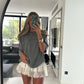 Aura Lace Skirt - Ivory