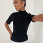 SLOANE Monochrome Mini Dress - Black/White