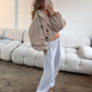Balloon Sleeve Cropped Trench - Cream