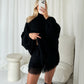 Aura Lace Skirt - Black
