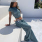 Soleil Trousers - Sage