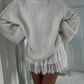 Aura Lace Skirt - Ivory
