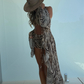 Cello Maxi Kimono/Shorts Co-Ord - Desert