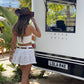 Bali Skirt Co-Ord - White Broderie
