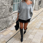 Aura Lace Skirt - Black