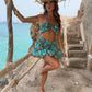 Bali Skirt Co-Ord - Aqua