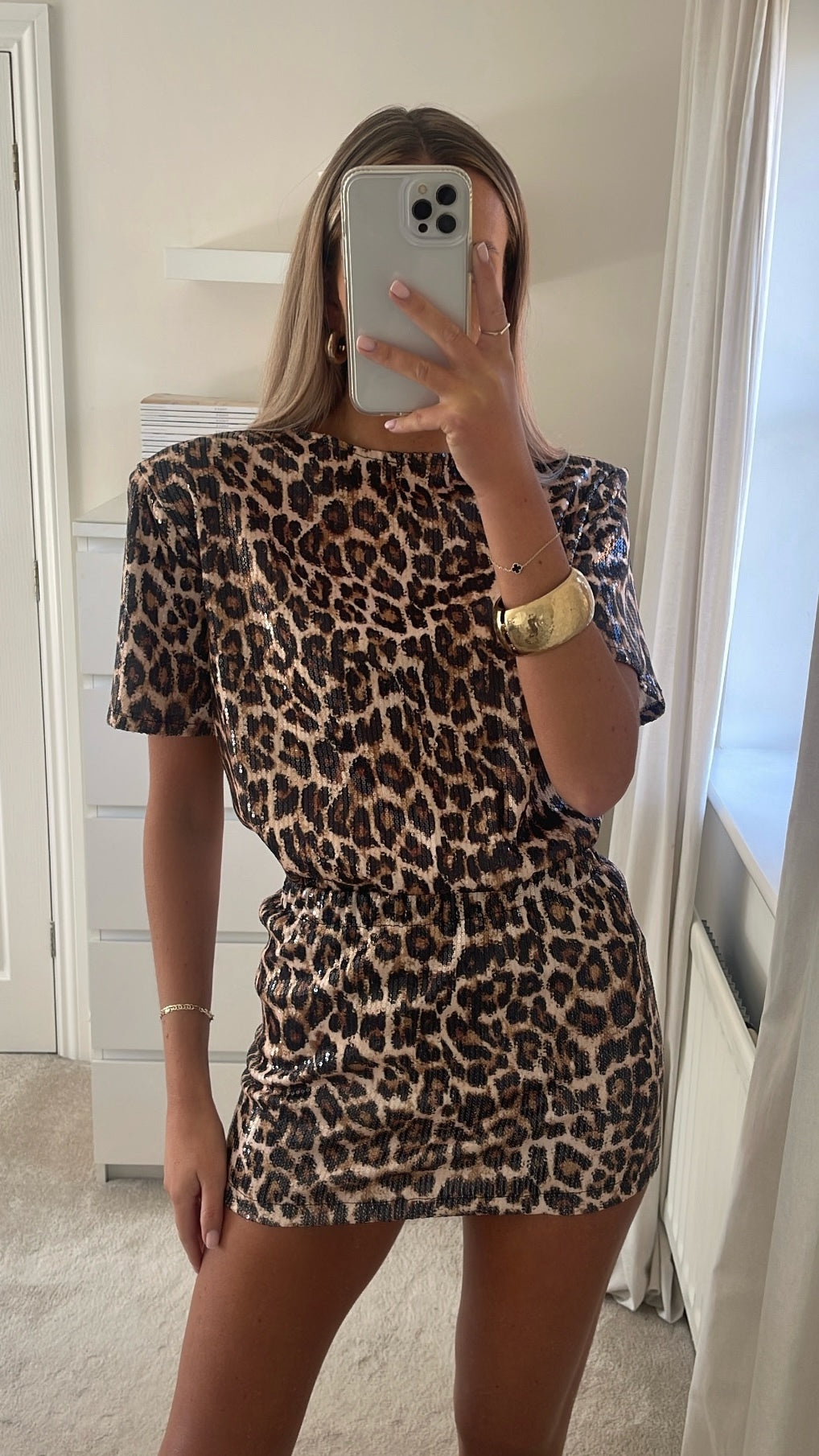 Nola Skirt Co-Ord - Leopard Print