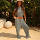 Soleil Trousers - Sage