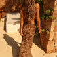 Marina Maxi Skirt - Leopard
