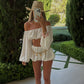 Chloe Blooomer Shorts Co-Ord - Ivory