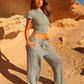 Soleil Trousers - Sage