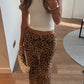 Marina Maxi Skirt - Leopard