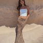 Marina Maxi Skirt - Leopard