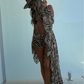 Cello Maxi Kimono/Shorts Co-Ord - Desert