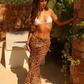 Marina Maxi Skirt - Leopard