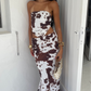 Texas Cow Print Marina Maxi Skirt