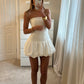 ‘Dream’ Puffball Dress - White