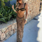 Marina Maxi Skirt - Leopard