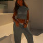 Soleil Trousers - Sage