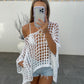 Bohemia Crochet Top - White